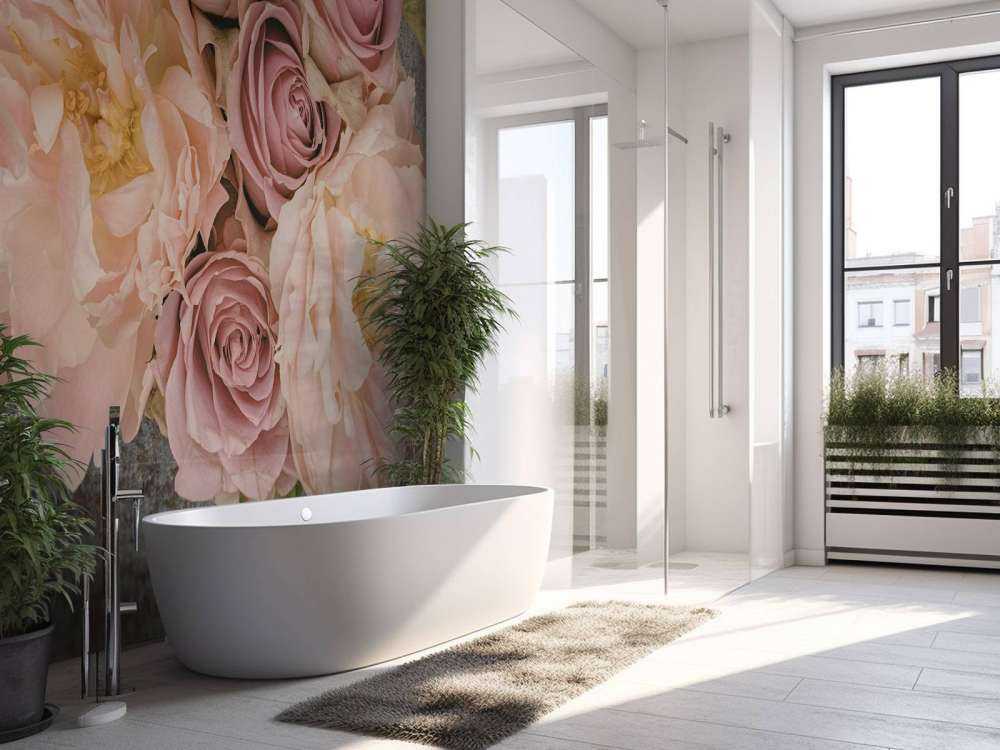 Bukiet róż w stylu vintage