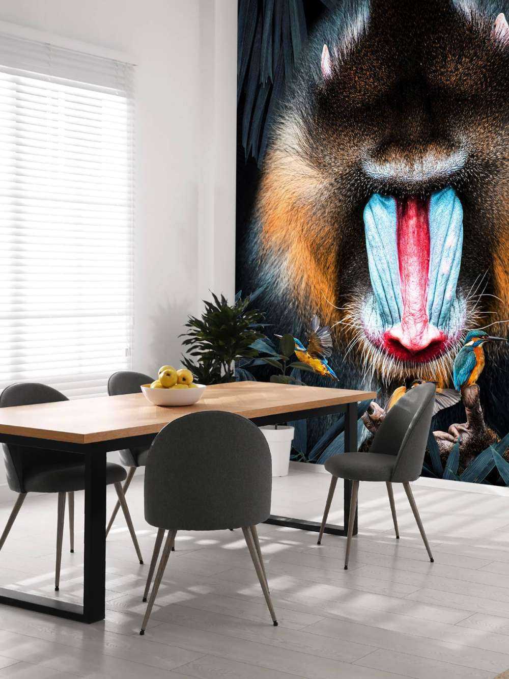Mandrill Portret