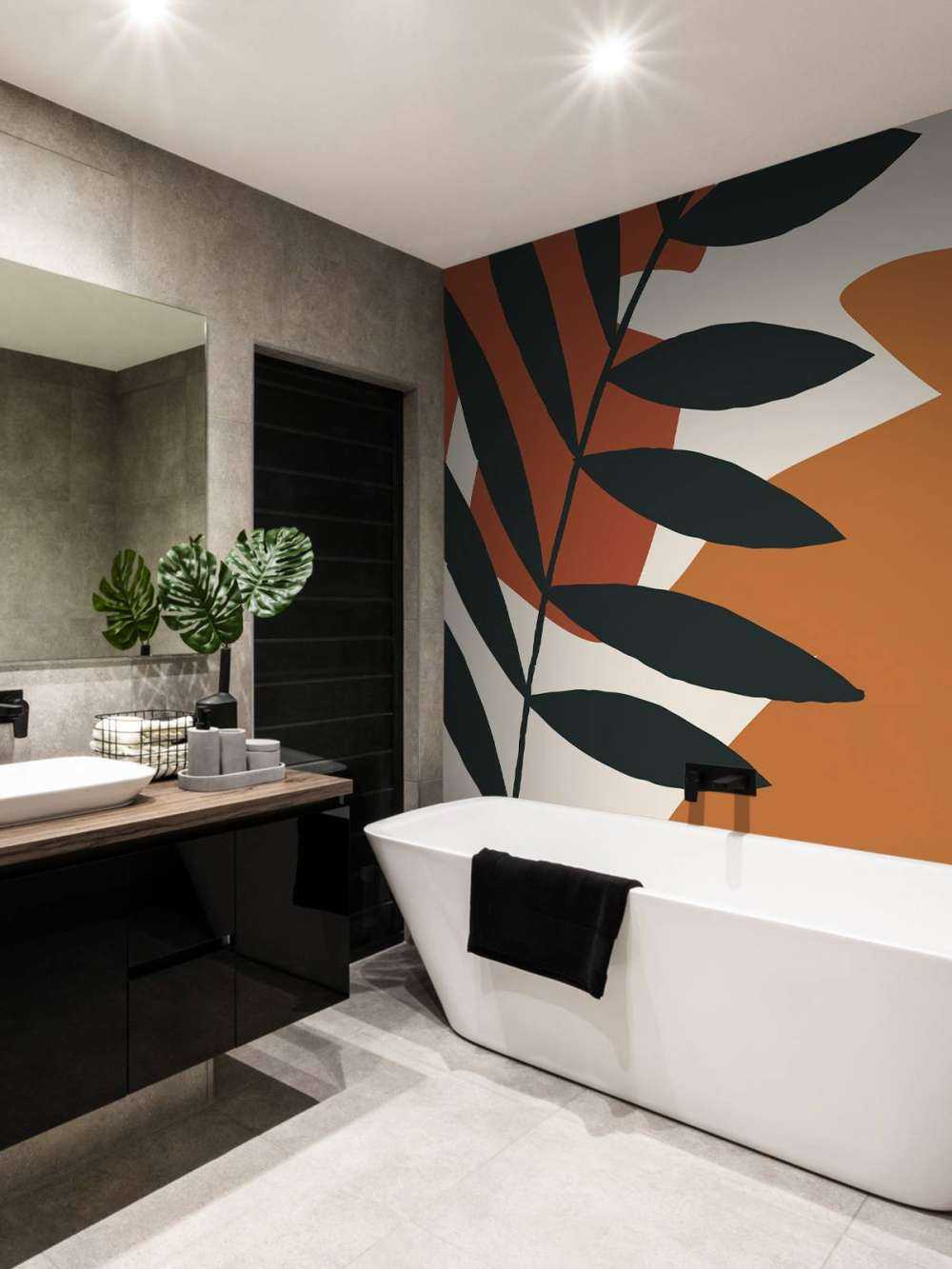 Minimalistyczna roślina