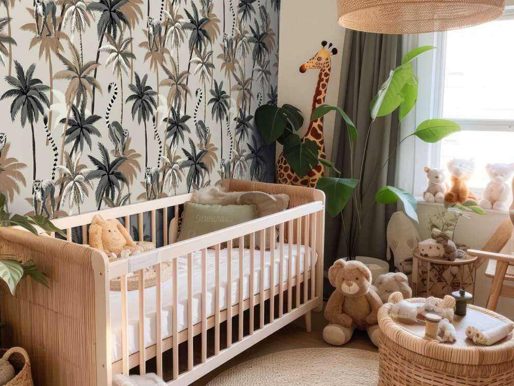 Lemury pierścieniowe na drzewach