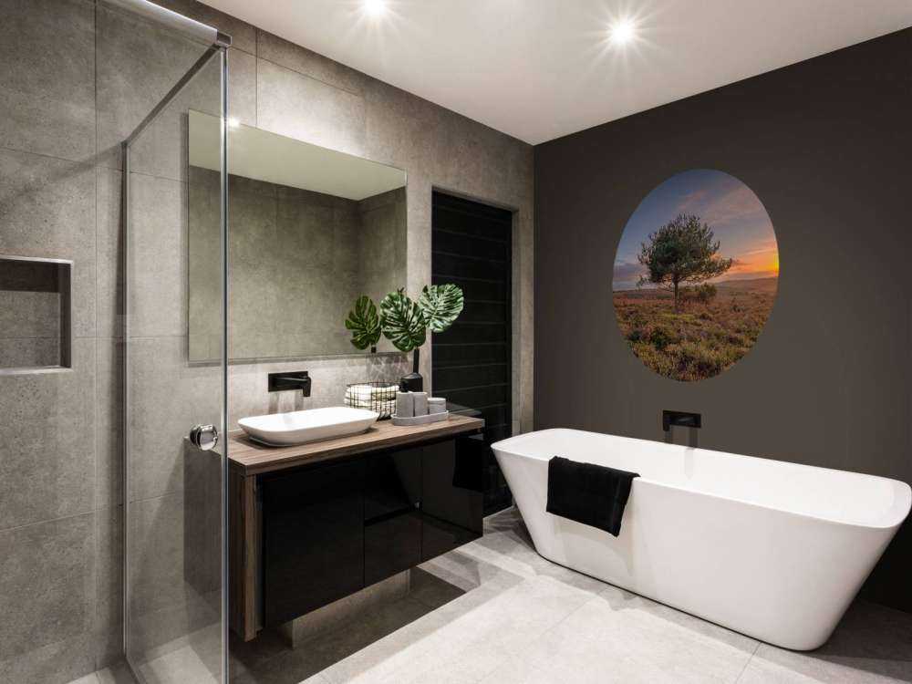 Zachód słońca w opuszczonej okolicy