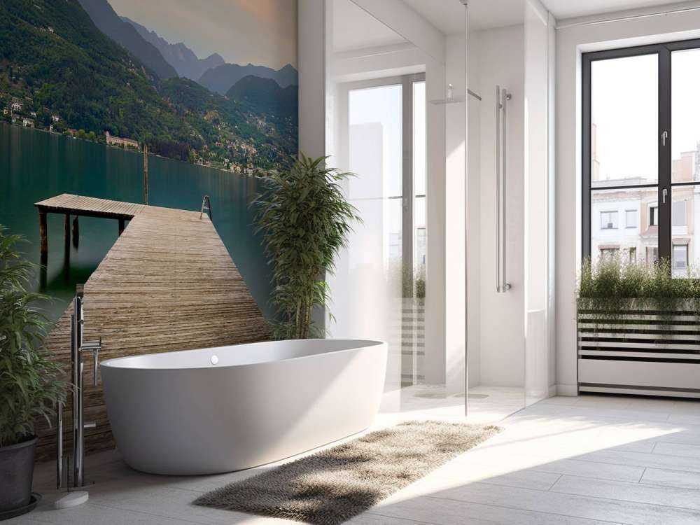 Molo nad jeziorem Garda