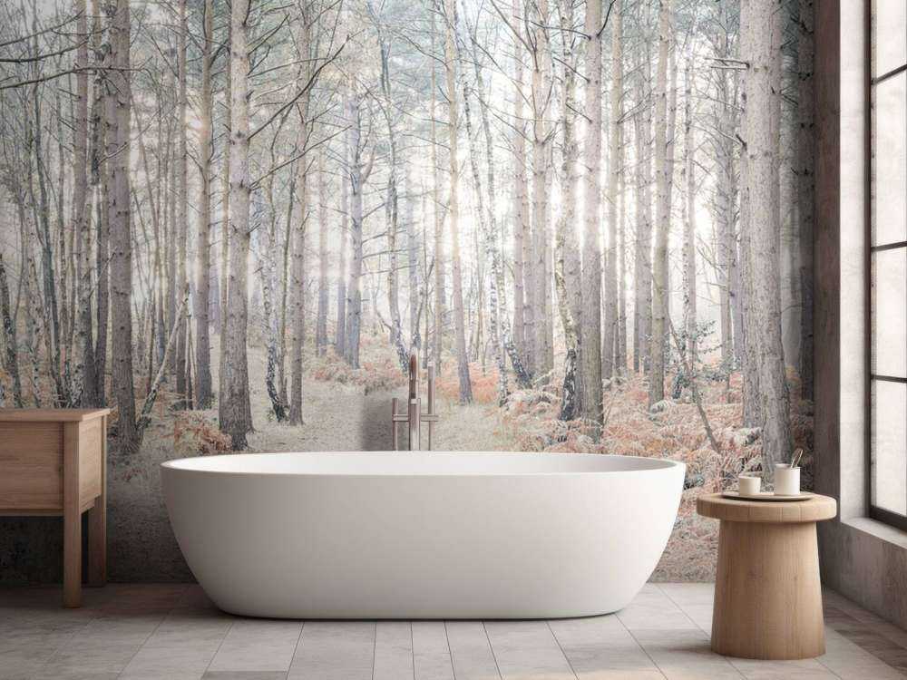 Piaszczysta ścieżka przez las