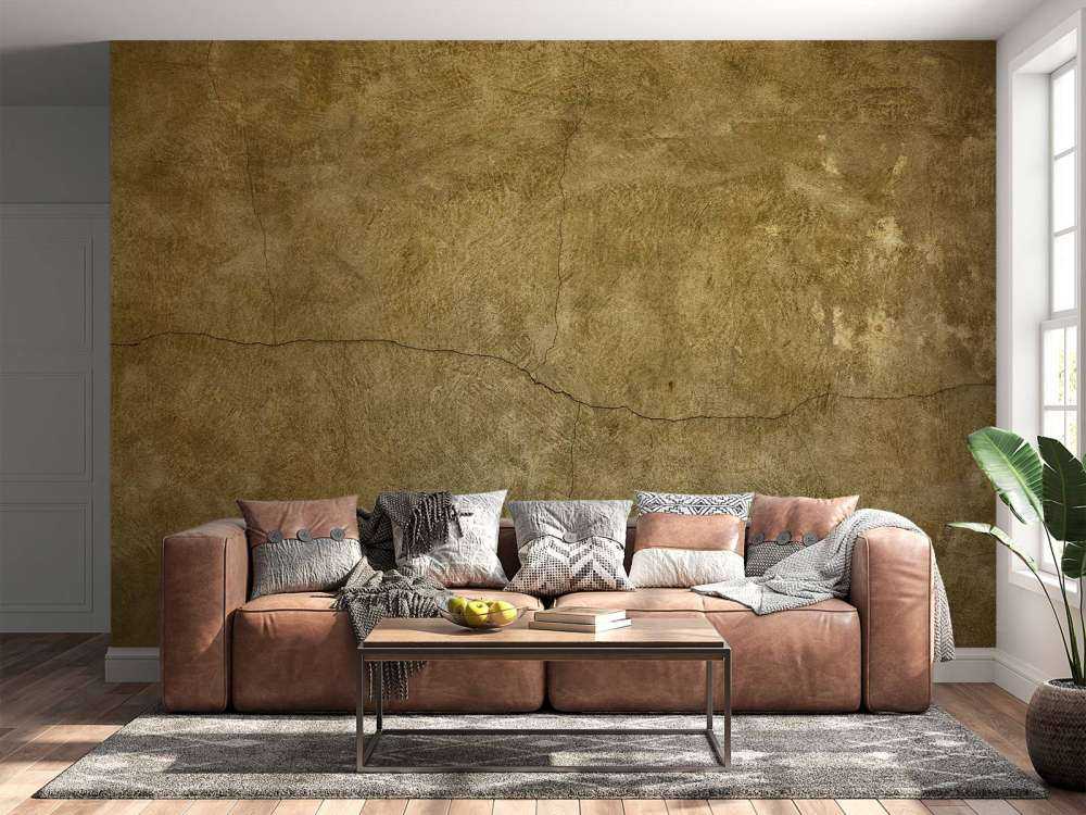 Ściana z pęknięciami