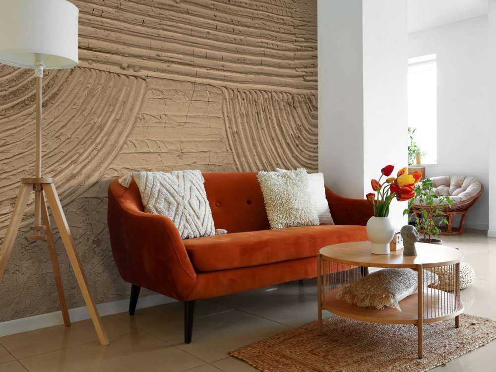 Linie i struktury w kolorze złotego brązu