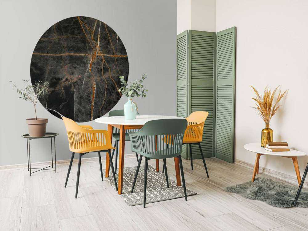 Ciemny marmur z odcieniami miedzi