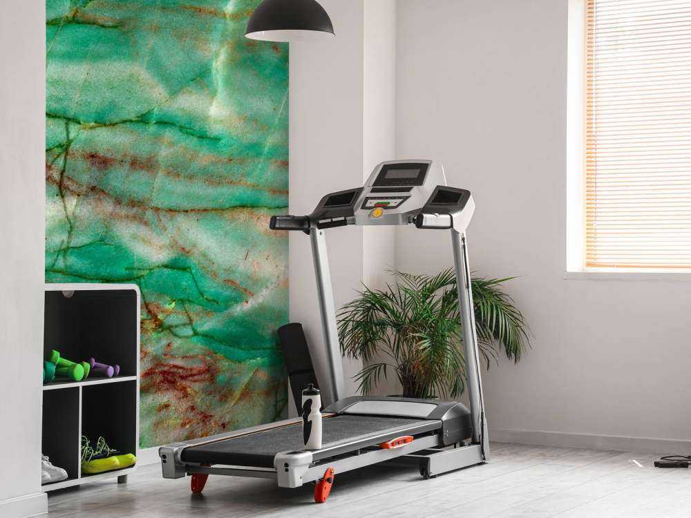 Marmur z zielonymi paskami