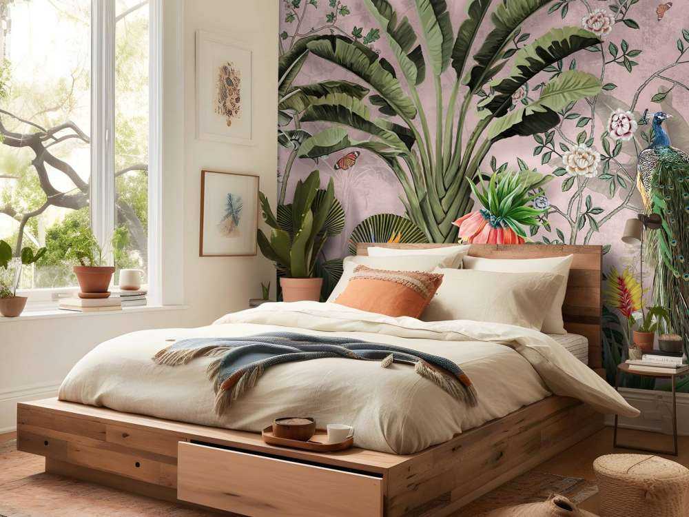 Paw w Tropikalnym Pięknie