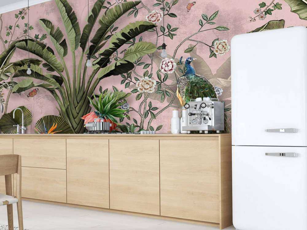 Paw w Tropikalnym Pięknie