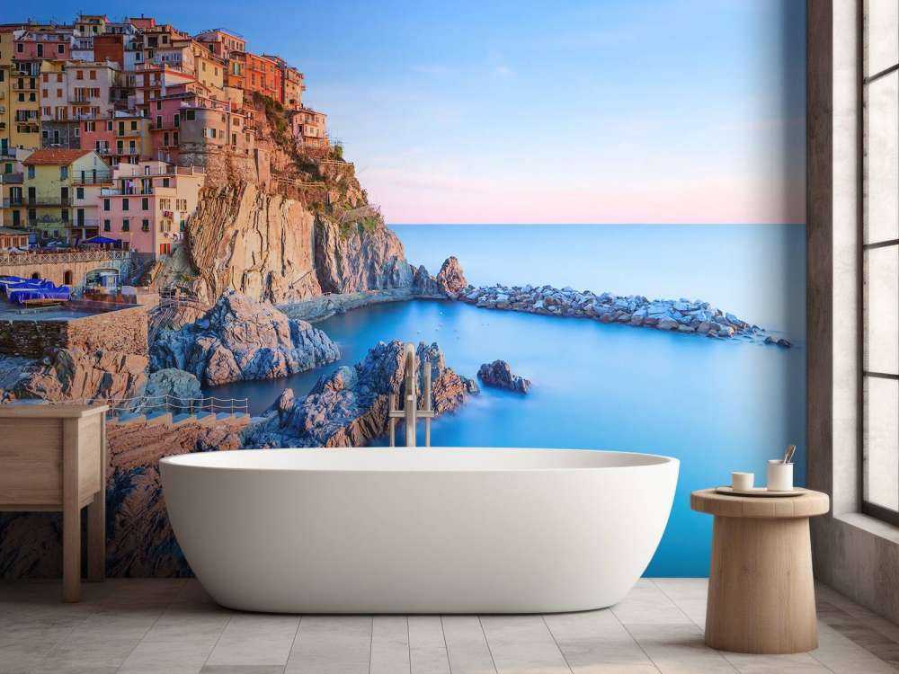 Wioska na skale we Włoszech