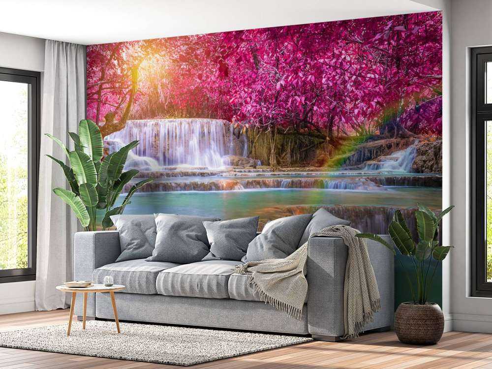 Wodospady w dżungli