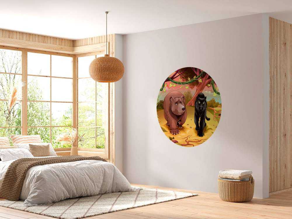 Przyjazne zwierzęta z dżungli