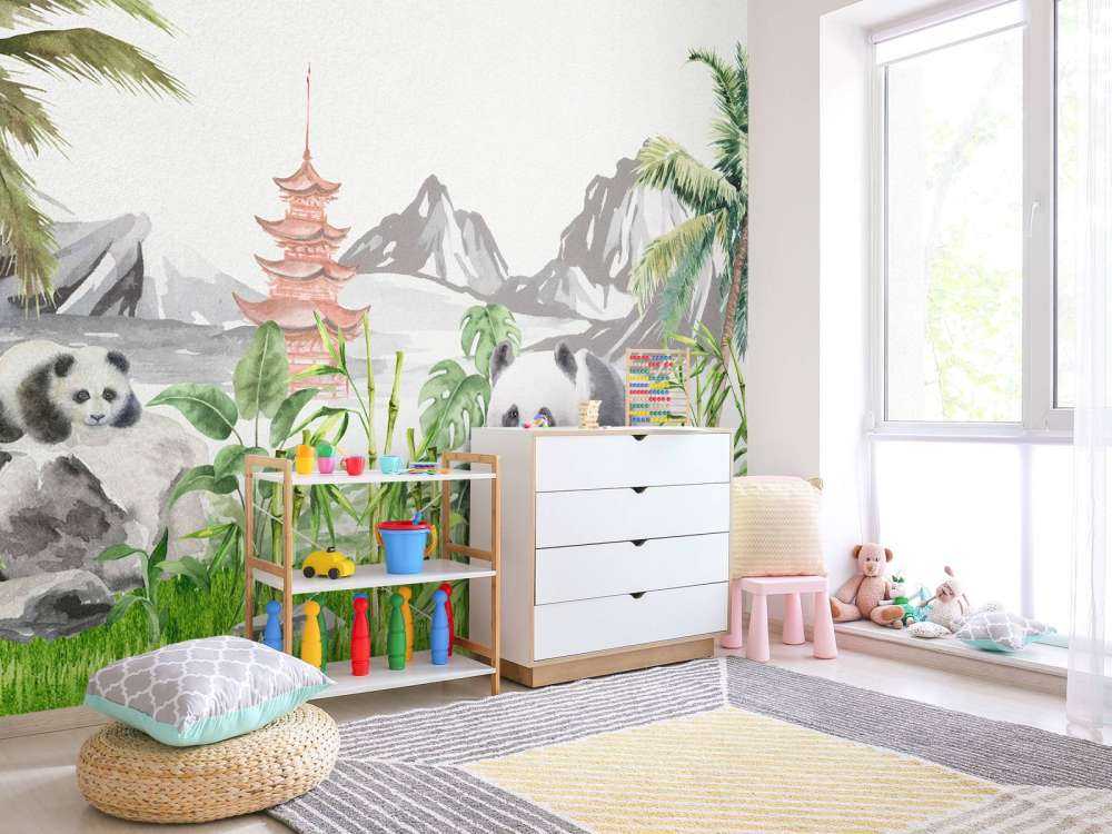 Pandy w bambusowej dżungli