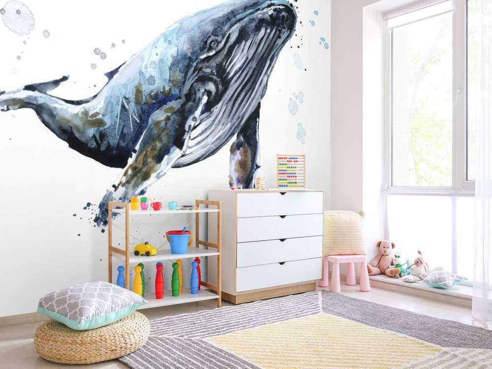 Humpback Whale w akwareli