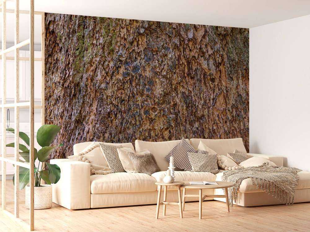 Kora drzewna brązowa