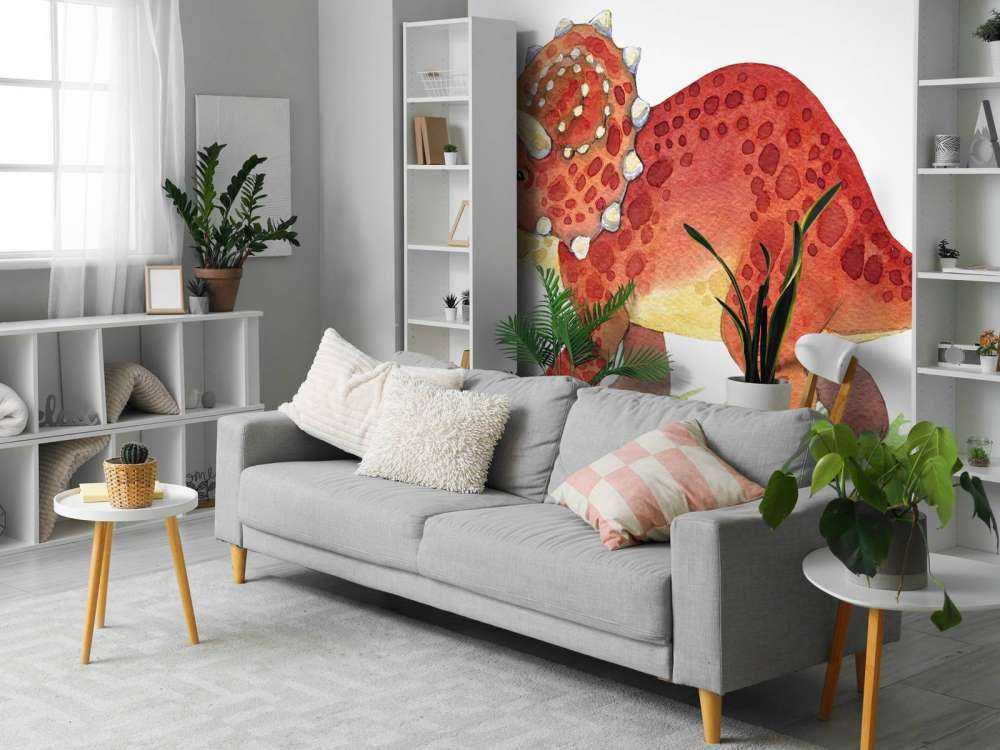 Cute Triceratops dinosaur