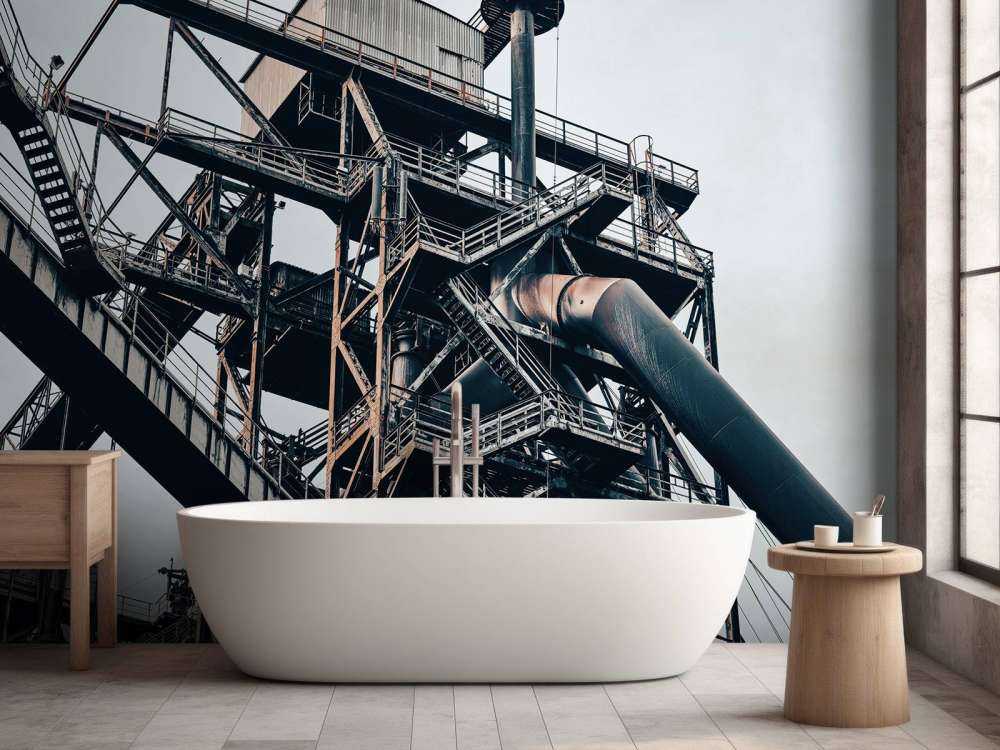 Opuszczona fabryka stali