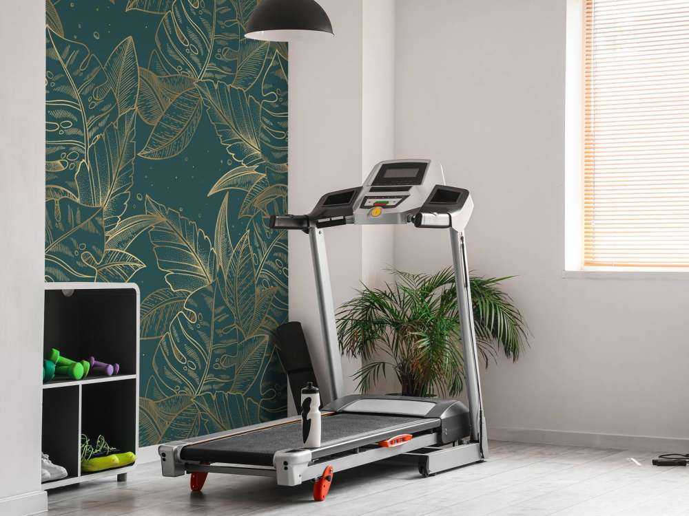 Monstera w kolorze petrol