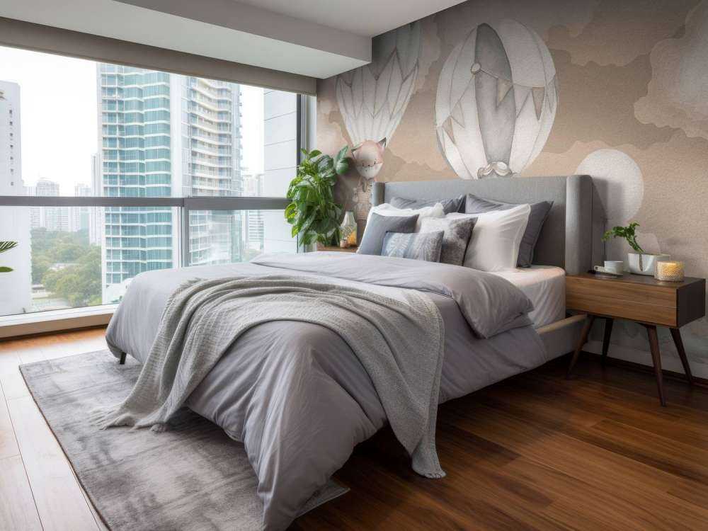 Latające zwierzęta - beżowe