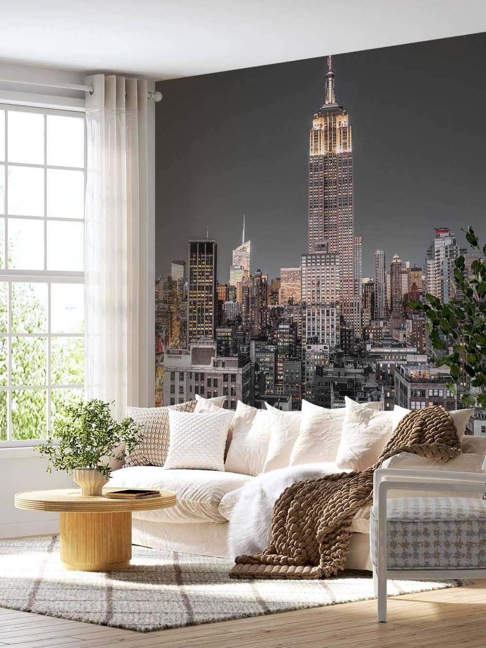 Empire State Building wieczorem