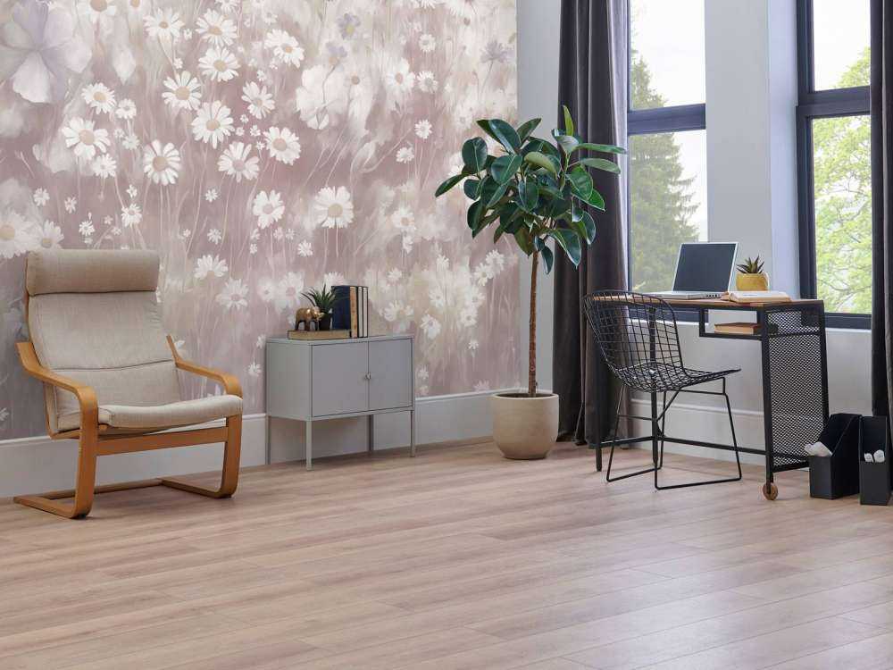 Zielona zieleń lata stonowany róż