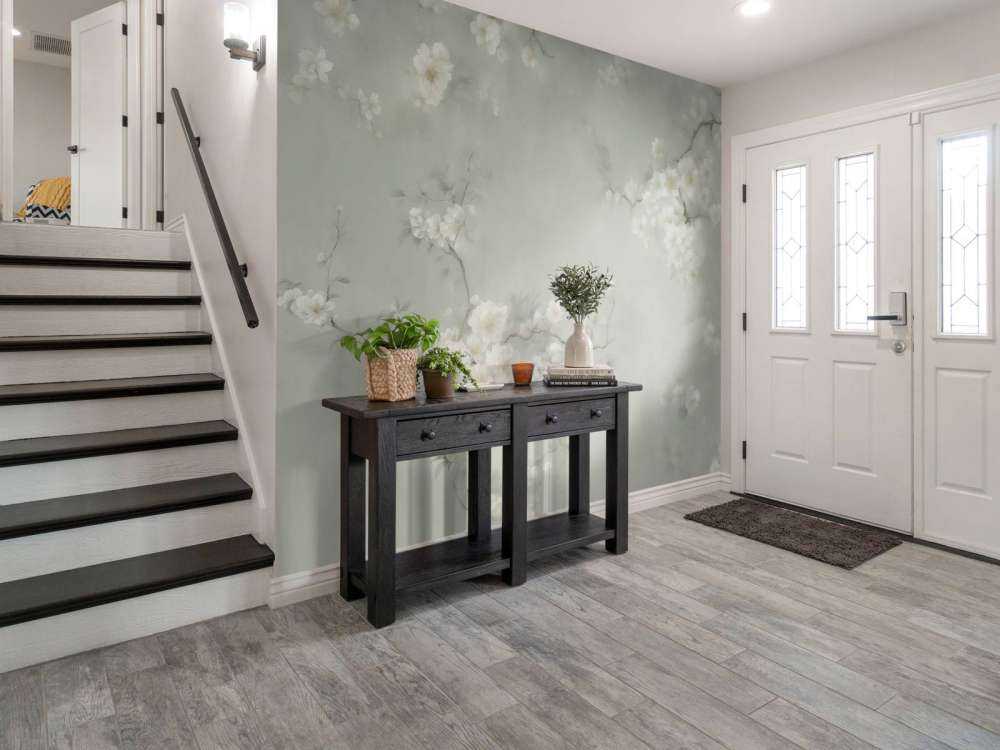 Urocze gałęzie kwiatów zielonych