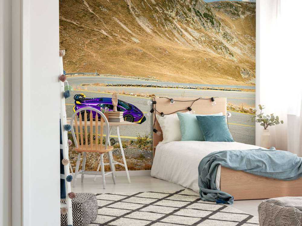 Lamborghini Huracán na górskiej drodze