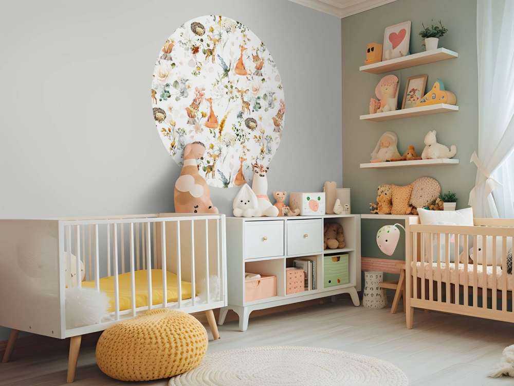 Leśne zwierzęta dla niemowląt