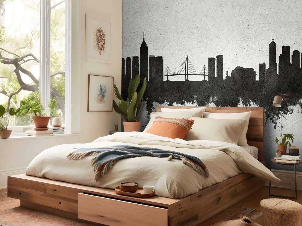 Akwarela panorama, Hongkong