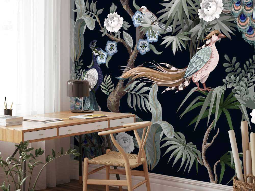 Paw w nocnym rozkwicie