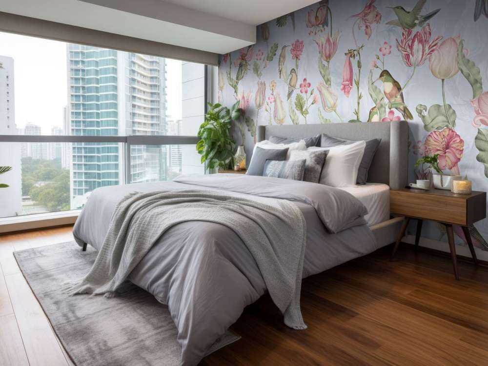 Symfonia Kolibrów Wiosennych - Pastelowa Niebieska Serenada