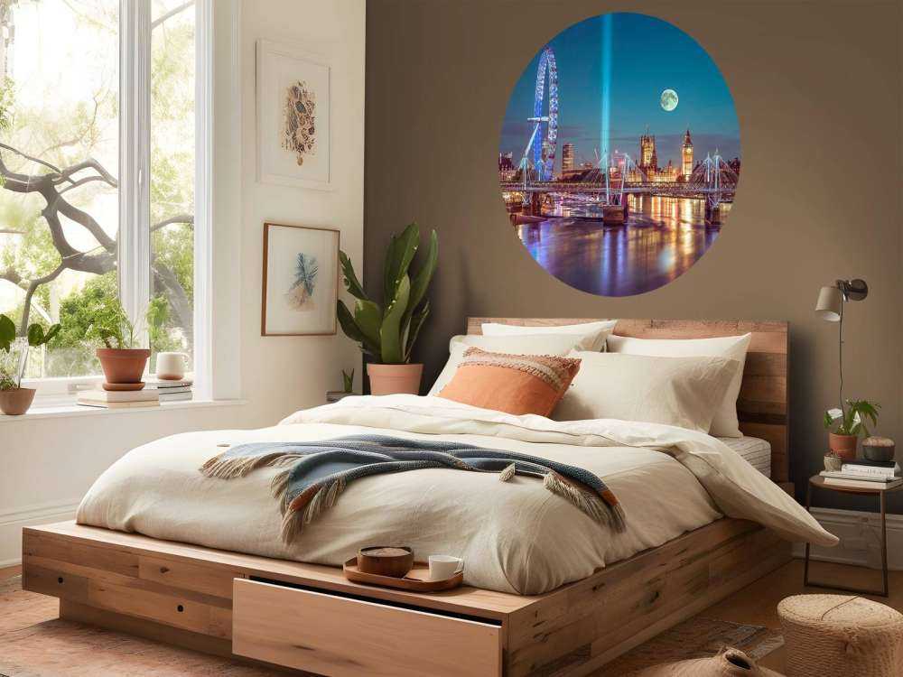 Westminster przy pełni księżyca