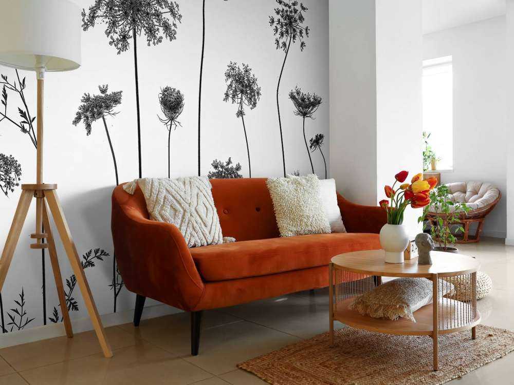 Trybula leśna w czerni i bieli