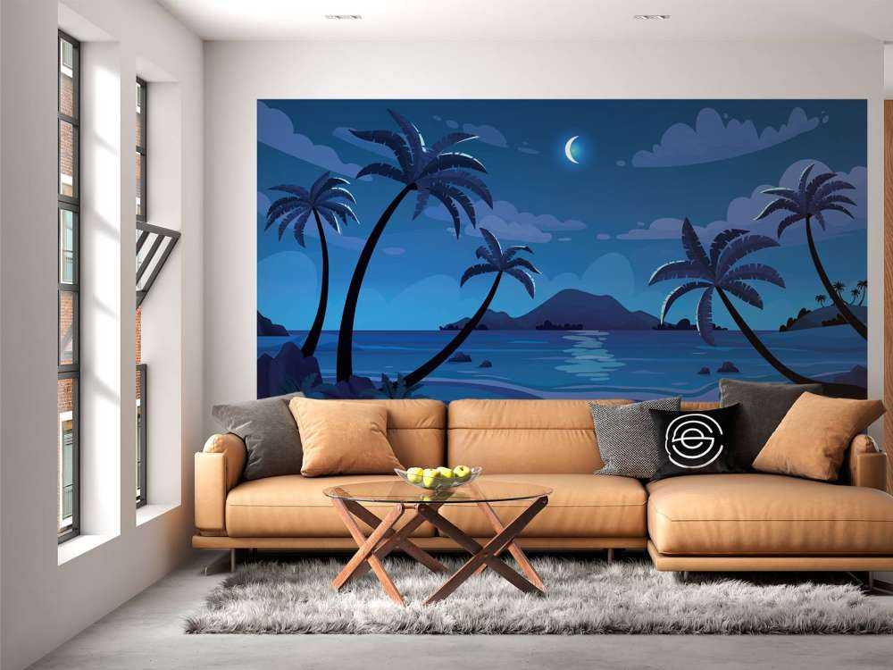 Piękny widok w nocy