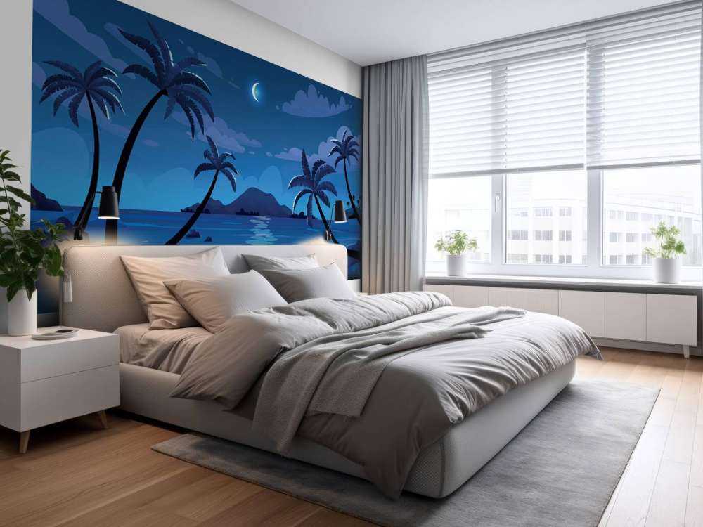 Piękny widok w nocy