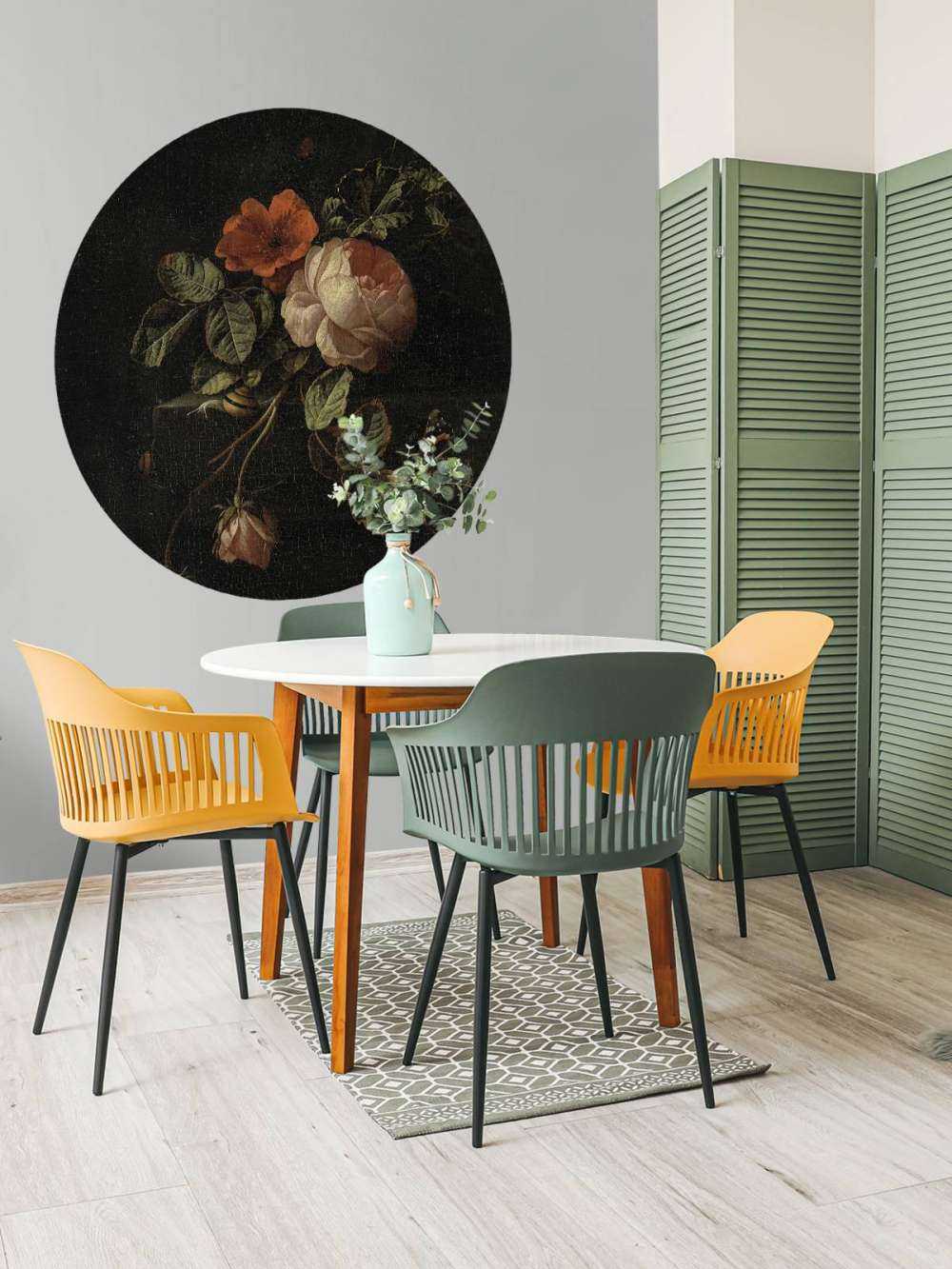 Martwa natura z różami