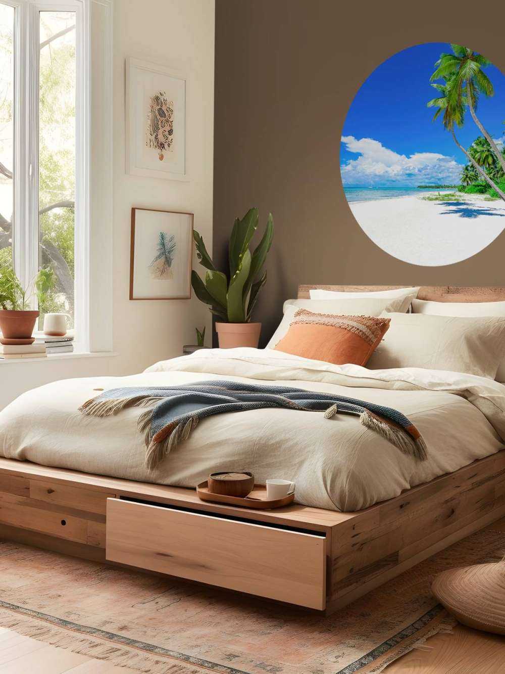 Niebiańska tropikalna plaża