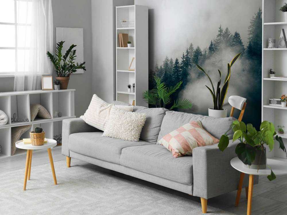 Mglisty alpejski poranek