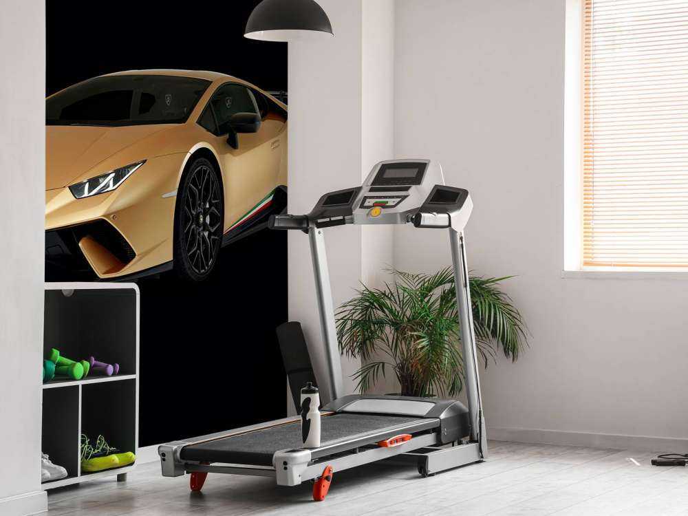 Lamborghini Huracán - Prawy przód, czarny