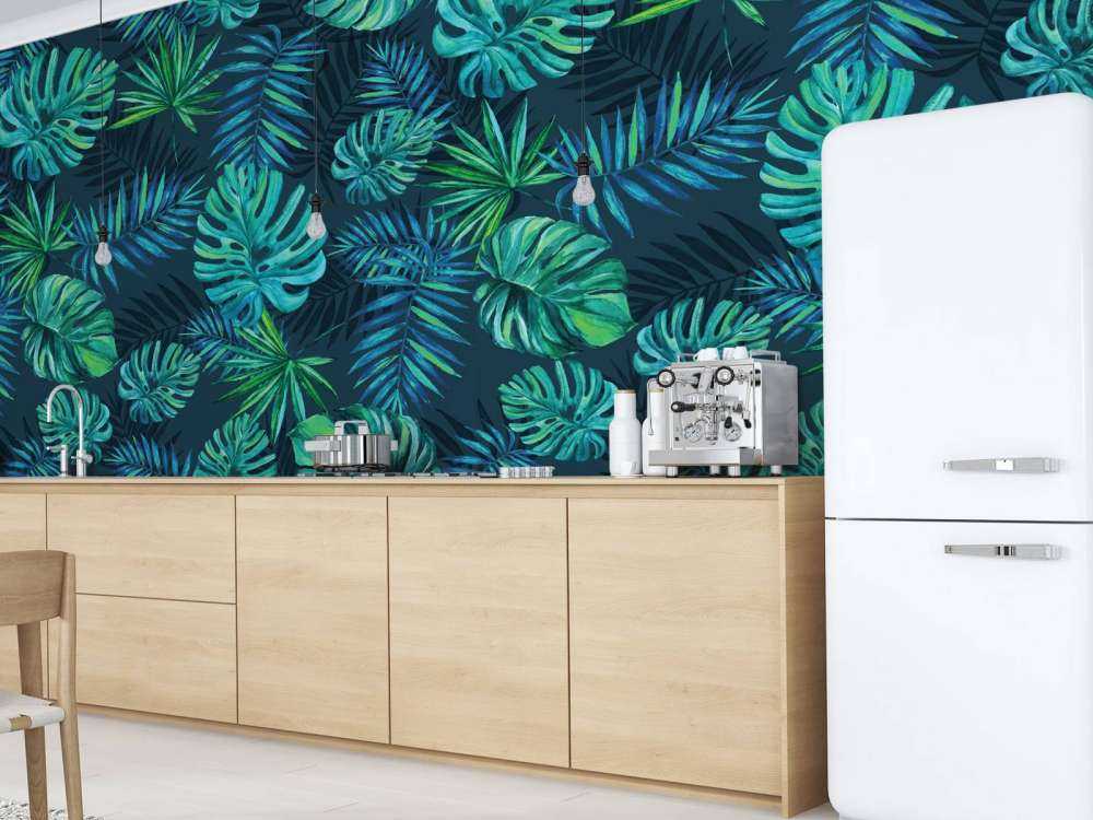 Tropikalne rośliny akwarelowe