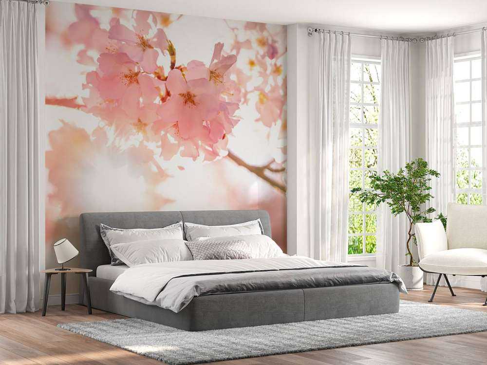 Kwiaty jasnoróżowe