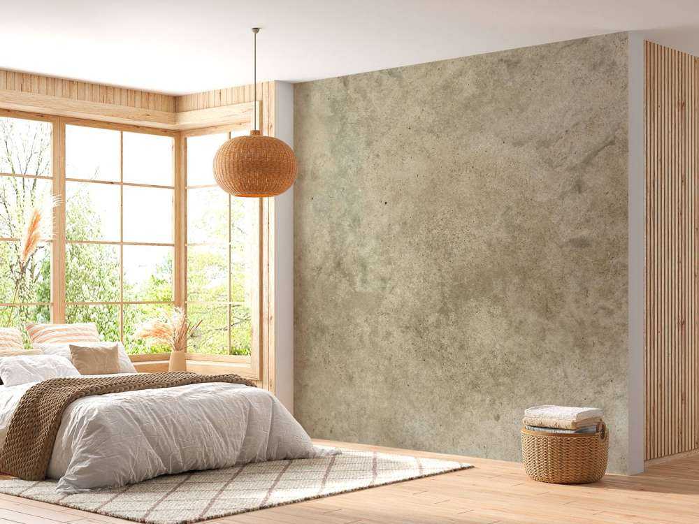 Jasnoszary beton polerowany na wysoki połysk