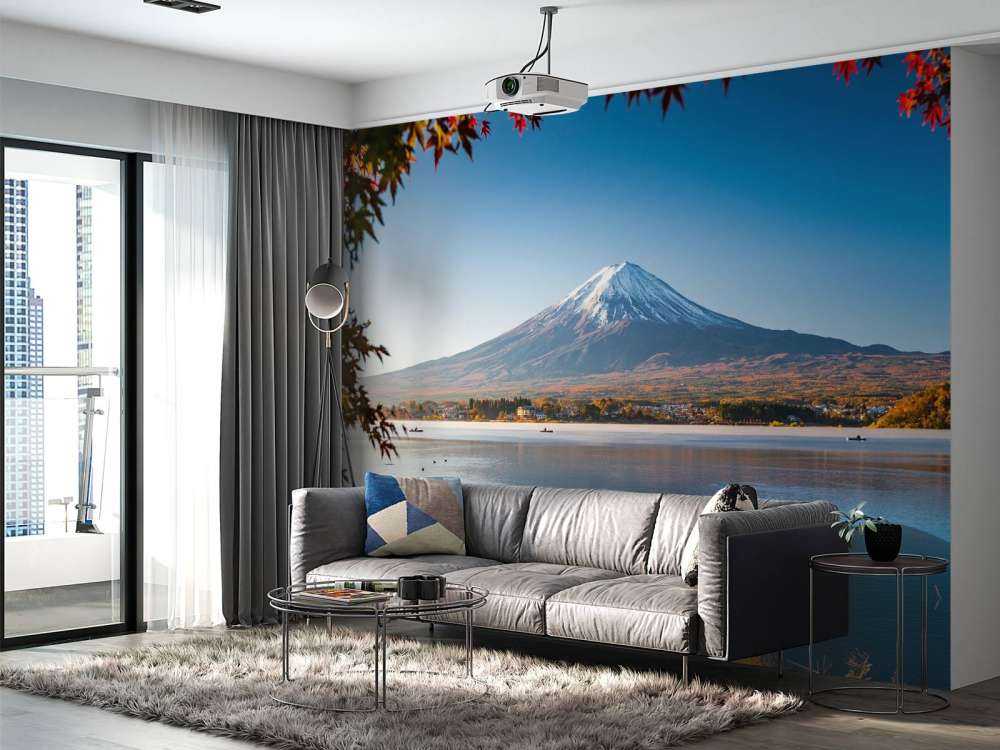 Góra Fuji po południu