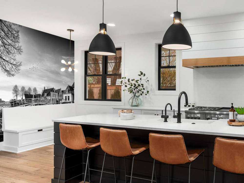 Miasto warowne Dokkum Most nad Klein Diep Fryzja 