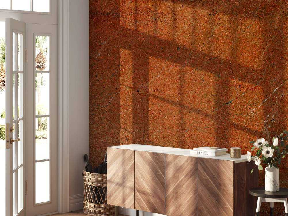 Pomarańczowy marmur