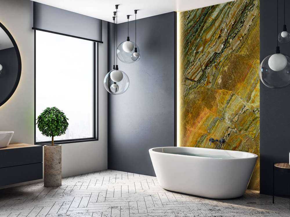 Kolorowy łamany marmur