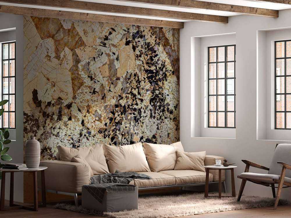 Marmur w kolorze brązowym