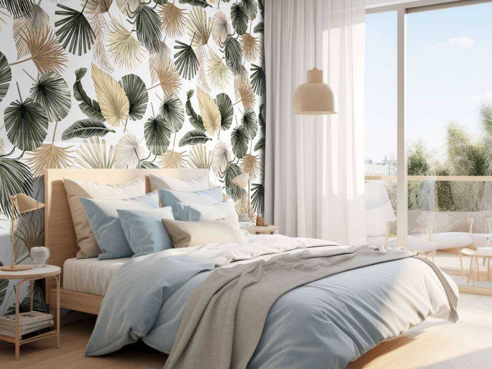 Suszone liście palmowe