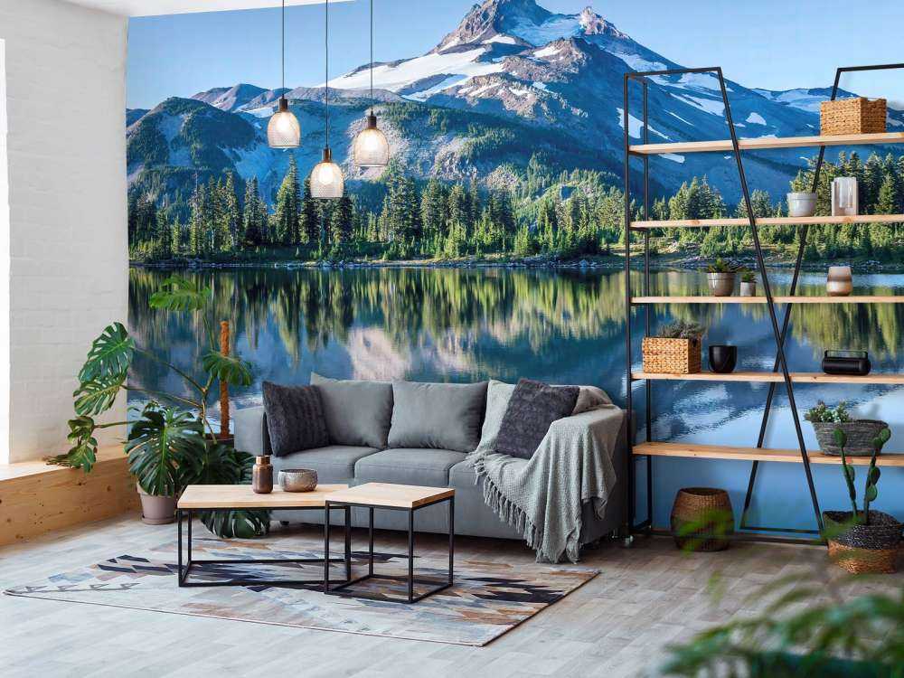 Fototapety góry śniegu