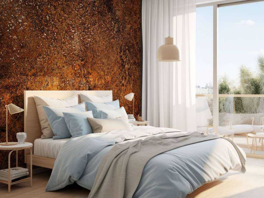 Struktura w kolorze brązowym